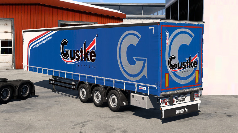 SCS Schmitz Trailer Gustke Logistik Skin